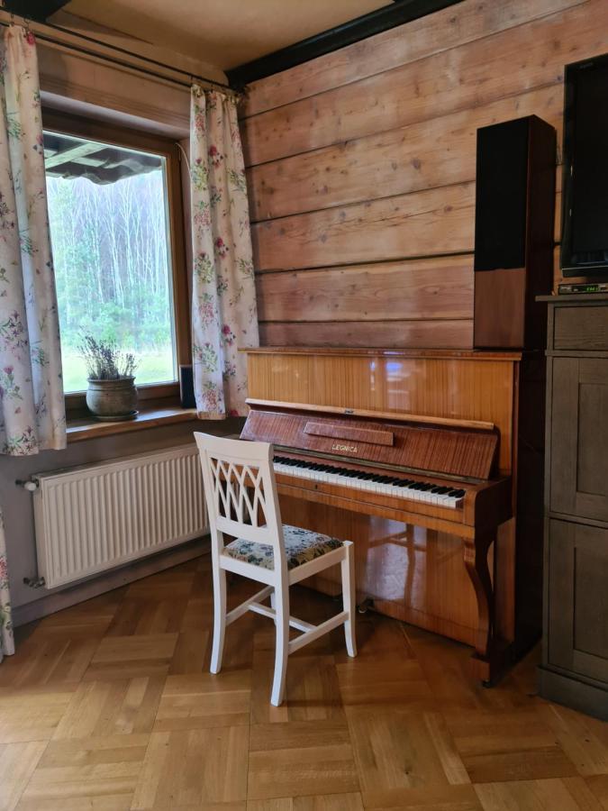Dworek Ogrodniki, Caloroczny Dom Na Wylacznosc, Basen, Sauna, Las, Staw Rybny, Altana Grillowa, Ognisko, Pianino, Kominek, Piec Chlebowy, Duza Ogrodzona Posesja Tuczna Eksteriør bilde