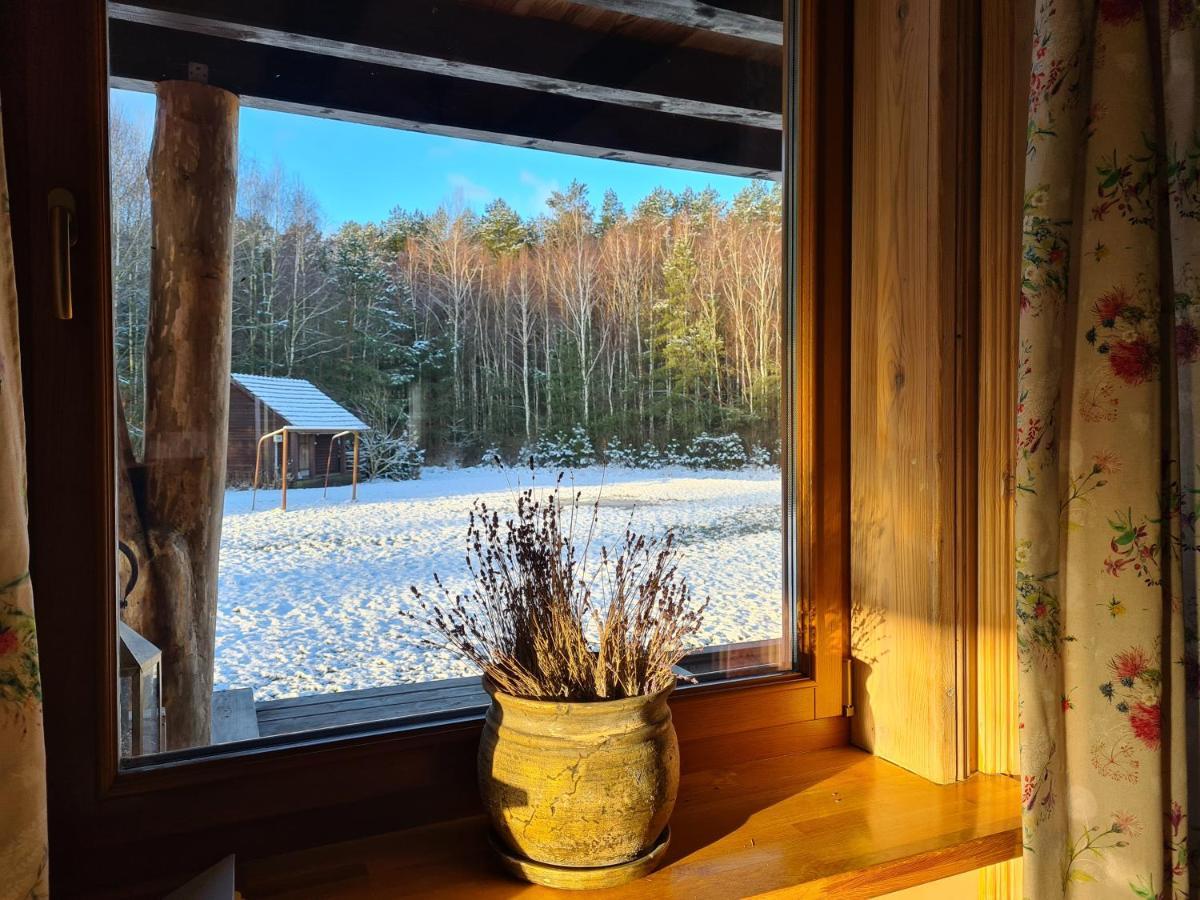 Dworek Ogrodniki, Caloroczny Dom Na Wylacznosc, Basen, Sauna, Las, Staw Rybny, Altana Grillowa, Ognisko, Pianino, Kominek, Piec Chlebowy, Duza Ogrodzona Posesja Tuczna Eksteriør bilde