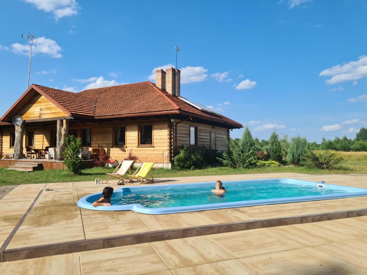 Dworek Ogrodniki, Caloroczny Dom Na Wylacznosc, Basen, Sauna, Las, Staw Rybny, Altana Grillowa, Ognisko, Pianino, Kominek, Piec Chlebowy, Duza Ogrodzona Posesja Tuczna Eksteriør bilde