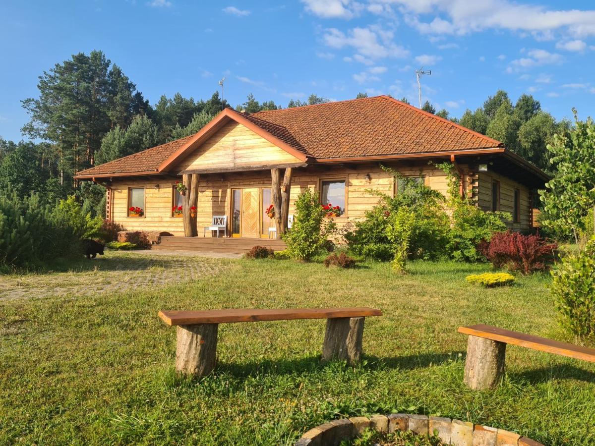 Dworek Ogrodniki, Caloroczny Dom Na Wylacznosc, Basen, Sauna, Las, Staw Rybny, Altana Grillowa, Ognisko, Pianino, Kominek, Piec Chlebowy, Duza Ogrodzona Posesja Tuczna Eksteriør bilde